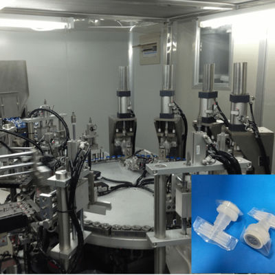 ভালো দাম ISO 9001 Certified Medical Product Assembly Machine for IV Soft Bag Caps Welding with 220V Voltage and 99% Qualified Rate অনলাইন