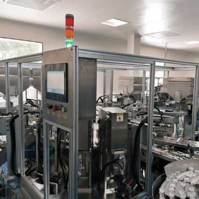 ভালো দাম Automatic IV Infusion Peel-foil Cap Assembly Machine with 4000-12000 Caps per Hour and 99% Qualified Rate অনলাইন