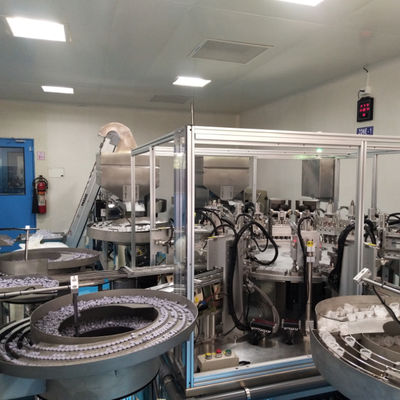 Double Port Euro Cap Assembly Machine for IV Bottles with 4000-12000 Caps per Hour and 99% Qualified Rate