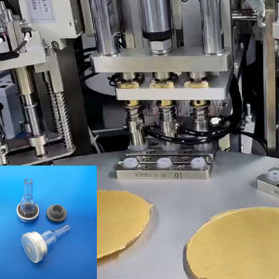 ভালো দাম Automatic IV Bag Spike Ports and Injection Ports Assembly Machine with Servo Mechanism 8000-15000pcs/hr and 99% Qualified Rate অনলাইন