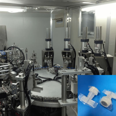 ভালো দাম High Efficiency Medical Product Assembly Machine with 98% Operation Rate and 2500-8000pph Production Speed for IV Soft Bag Caps and Ports অনলাইন